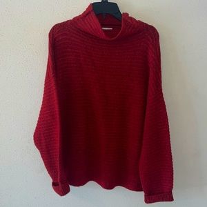 Madewell red sweater large